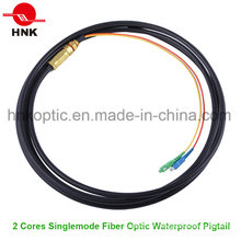 Outdoor Duplex Singlemode Multimode Waterproof Fiber Optic Pigtail